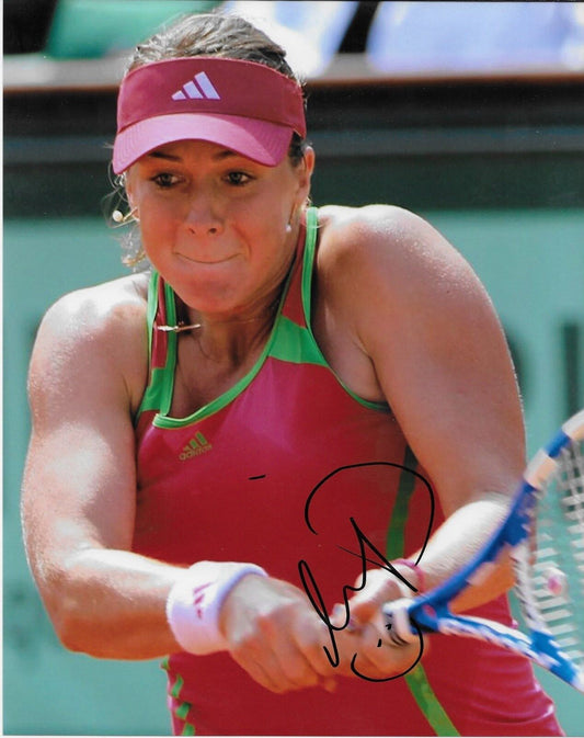 Photo de tennis autographiée Anastasia Pavlyuchenkova 8x10 #3 Original