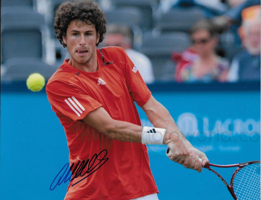Photo 8x10 originale autographiée de Robin Haase ATP Tennis