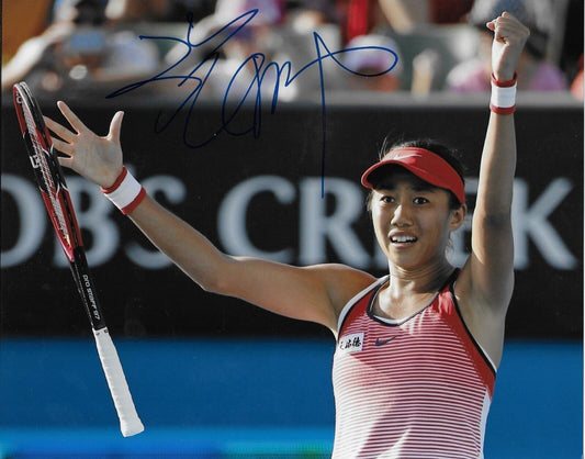 Photo originale dédicacée de Shuai Zhang Tennis 8x10 #2