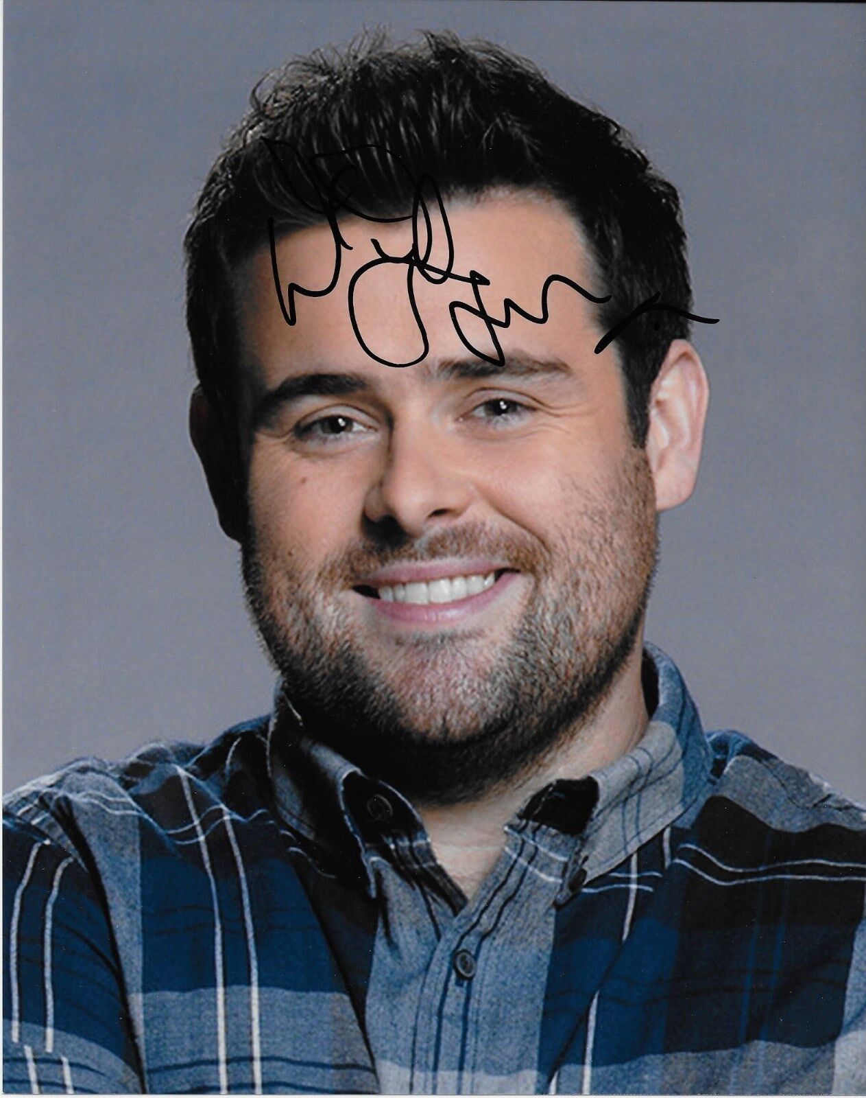 Autographed Actor Comedian David Fynn 8x10 Photo
