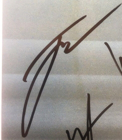 Autographed Foals signed What Went Down 12x12 PHOTO Original