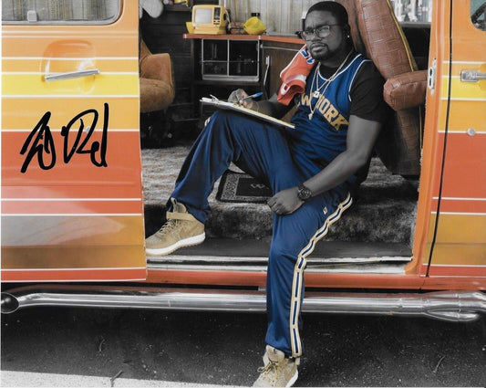 Photo autographiée 8x10 signée par Lil Rel Howery, Oncle Drew 2