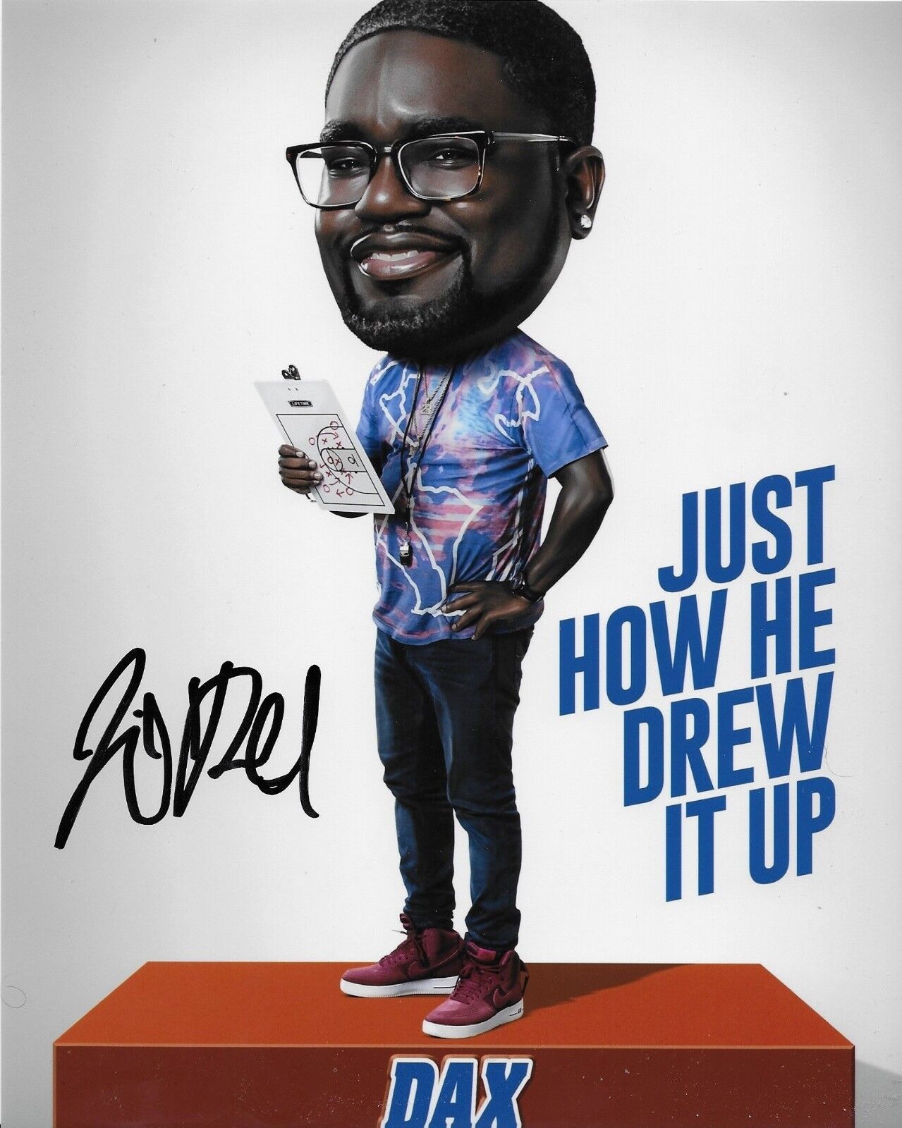 Autographed Lil Rel Howery signed 8x10 Photo Uncle Drew