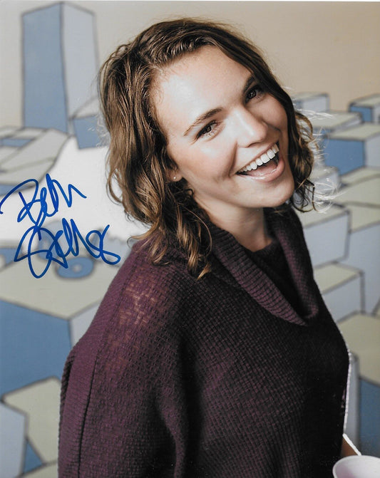 Photo autographiée de l'actrice et comédienne Beth Stelling 8x10