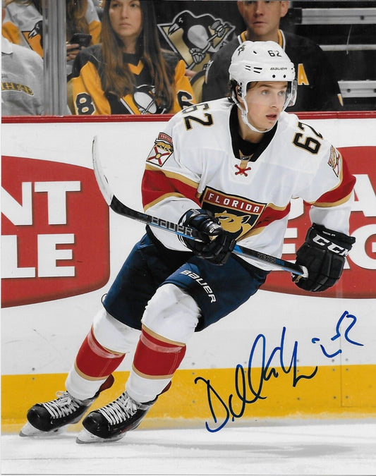 Autographed Florida Panthers Denis Malgin 8x10 Photo Original