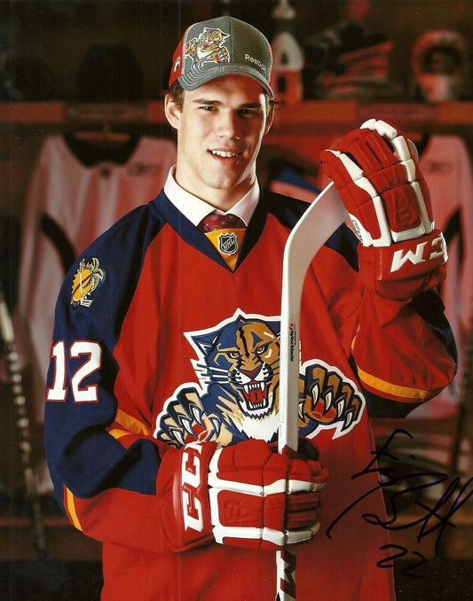 Autographed Francis Beauvillier Florida Panthers 8x10 Photo Original