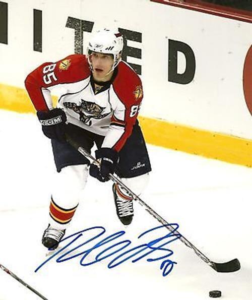 Autographed Rostislav Olesz Florida Panthers 8x10 Photo Original