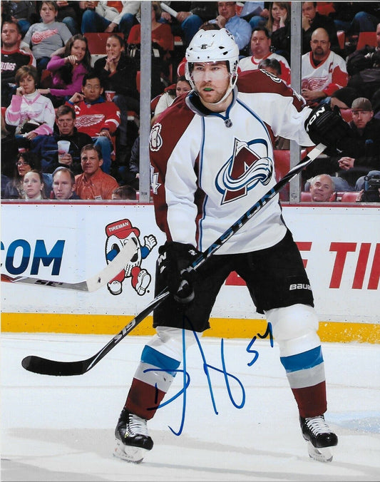 Autographed Colorado Avalanche David Jones 8x10 Photo Original