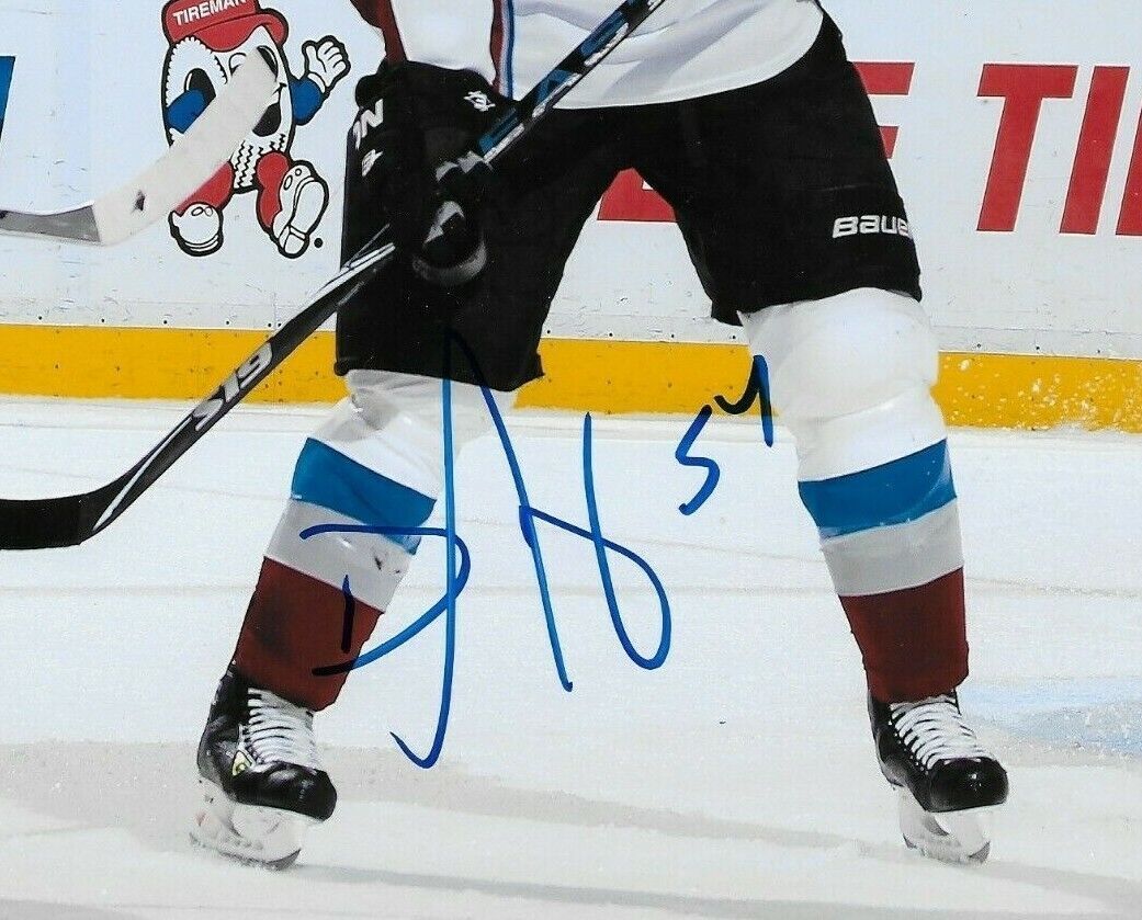 Autographed Colorado Avalanche David Jones 8x10 Photo Original