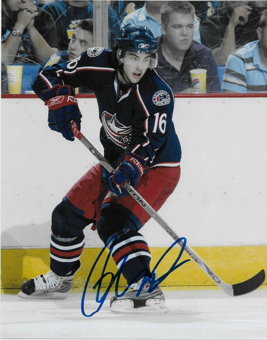 Autographed Columbus Blue Jackets Derick Brassard 8x10 Photo Original