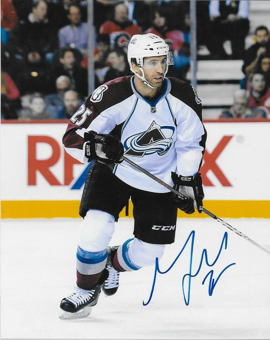 Autographed Colorado Avalanche Maxime Talbot 8x10 Photo Original