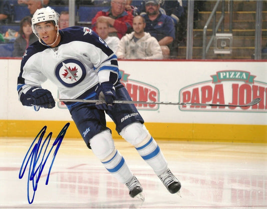 Autographed Winnipeg Jets Evander Kane 8x10 Photo Original