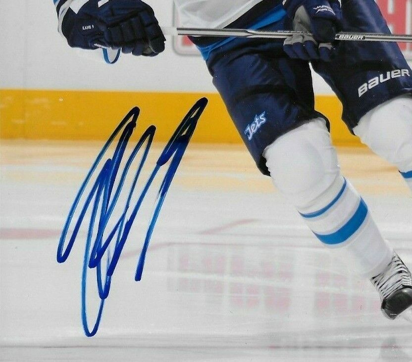 Autographed Winnipeg Jets Evander Kane 8x10 Photo Original