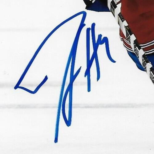 Signed Michael Del Zotto New York Rangers Autographed 8x10 Photo #3 Original