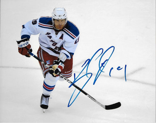 Autographed New York Rangers Brad Richards 8x10 Photo #2 Original
