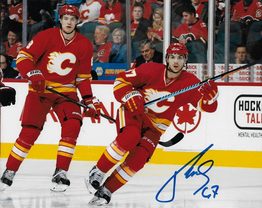 Autographed Calgary Flames Michael Frolik 8x10 Photo Original