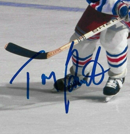 Autographed Pittsburgh Penguins Tony Granato Rangers 8x10 Photo Original