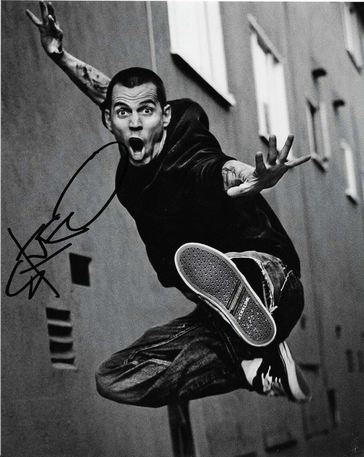 Autographed Steve-O signed 8x10 Photo Jackass 2