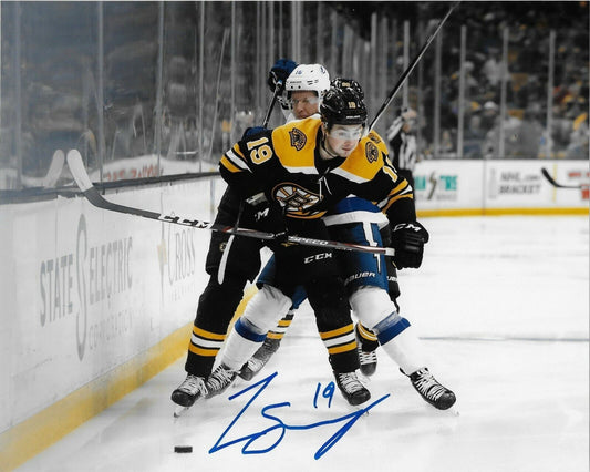 Autographed Boston Bruins Zach Senyshyn 8x10 Photo #2