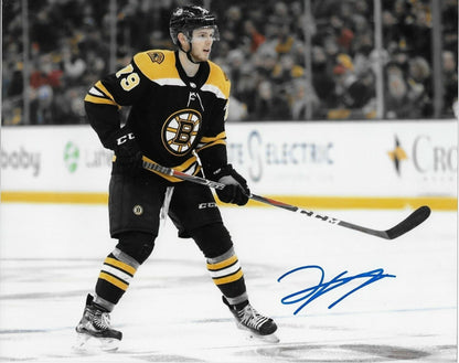 Autographed Boston Bruins Jeremy Lauzon 8x10 Photo Providence Bruins #2