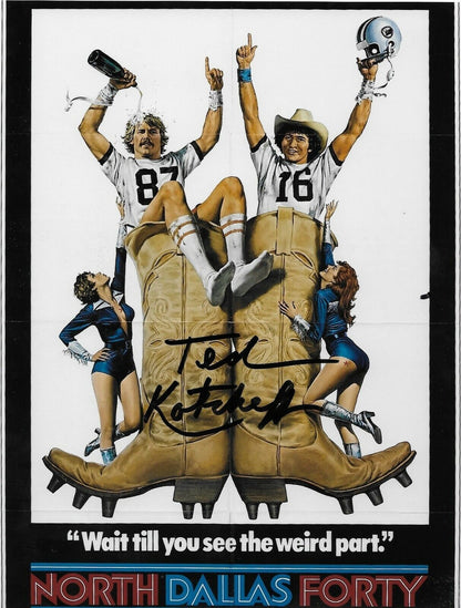 Photo 8x10 signée par le réalisateur Ted Kotcheff de North Dallas Forty