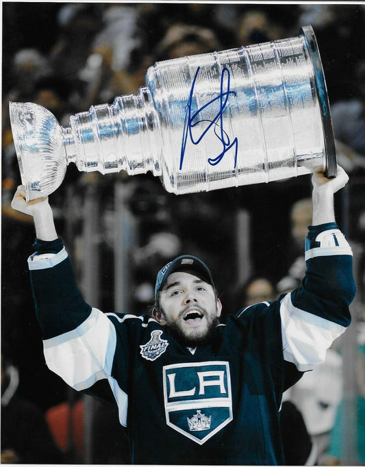 Autographed Los Angeles Kings Alec Martinez Stanley Cup 8x10 Photo  Original