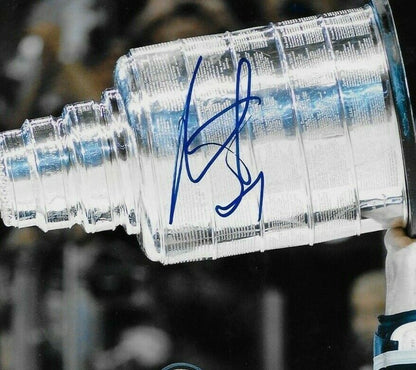 Autographed Los Angeles Kings Alec Martinez Stanley Cup 8x10 Photo  Original