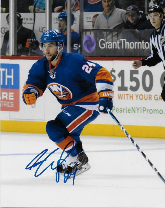 Autographed New York Islanders Stephen Gionta 8x10 Photo Original