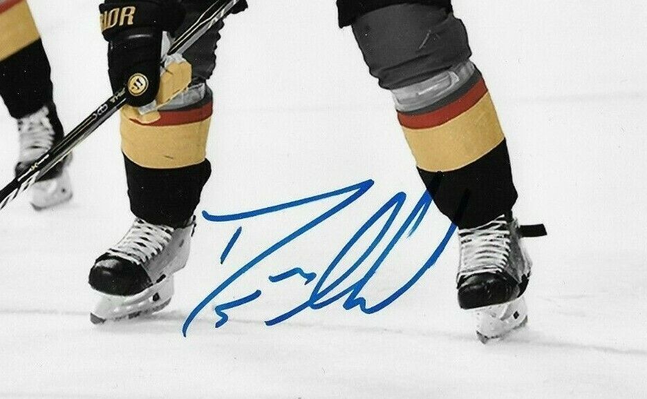 Autographed Vegas Golden Knights Deryk Engelland 8x10 Photo Original