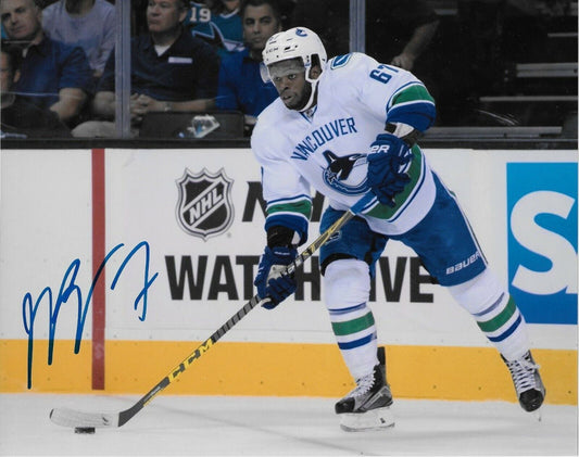 Autographed Vancouver Canucks Jordan Subban 8x10 Photo Original