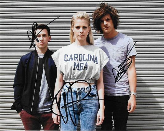 Autographed London Grammar signed 8x10 Photo Hannah Reid