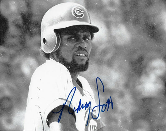 Autographed Chicago Cubs Rodney Scott  8x10 Photo Original
