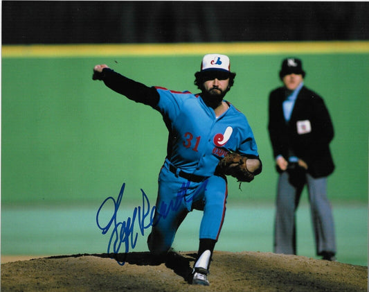 Autographed Montreal Expos Jeff Reardon 8x10 Photo #2 Original
