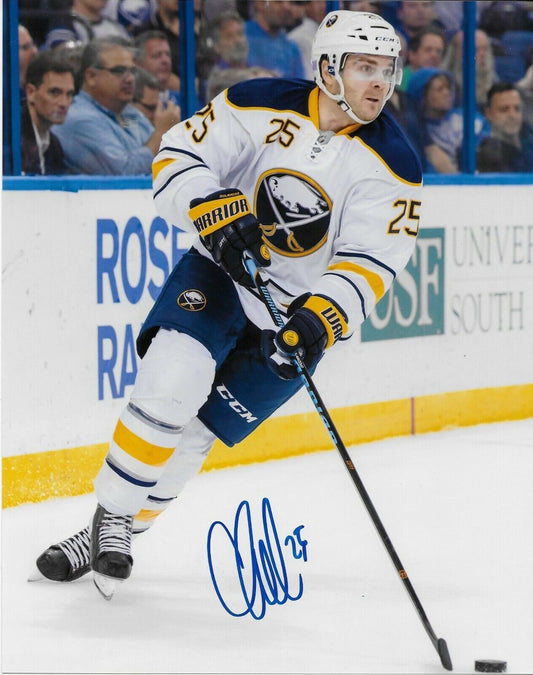 Autographed Buffalo Sabres Carlo Colaiacovo 8x10 Photo Original
