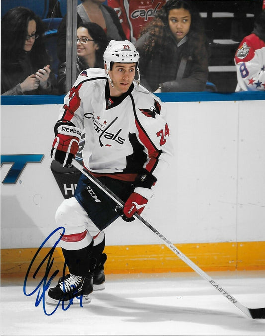 Autographed Washington Capitals Aaron Volpatti 8x10 Photo Original