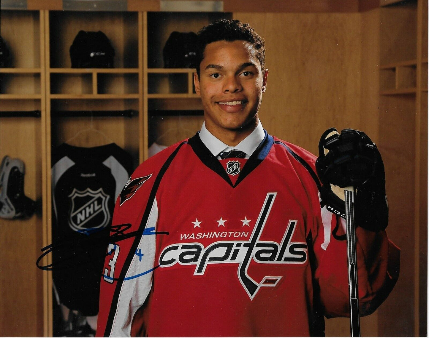 Autographed Washington Capitals Madison Bowey 8x10 Photo Original