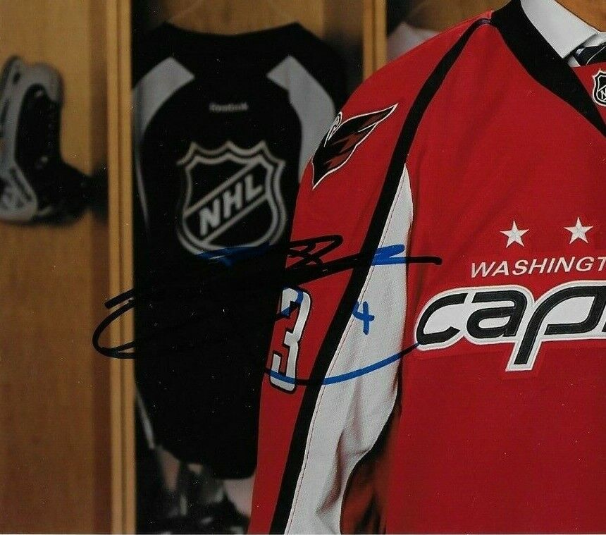 Autographed Washington Capitals Madison Bowey 8x10 Photo Original