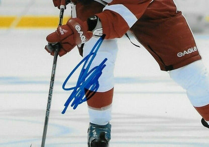 Photo autographiée de Kyle Quincey des Red Wings de Detroit, format 8 x 10 pouces, originale