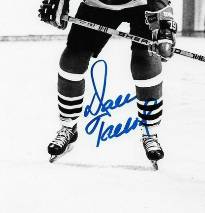 Photo originale autographiée de Dale Tallon des Blackhawks de Chicago 8x10