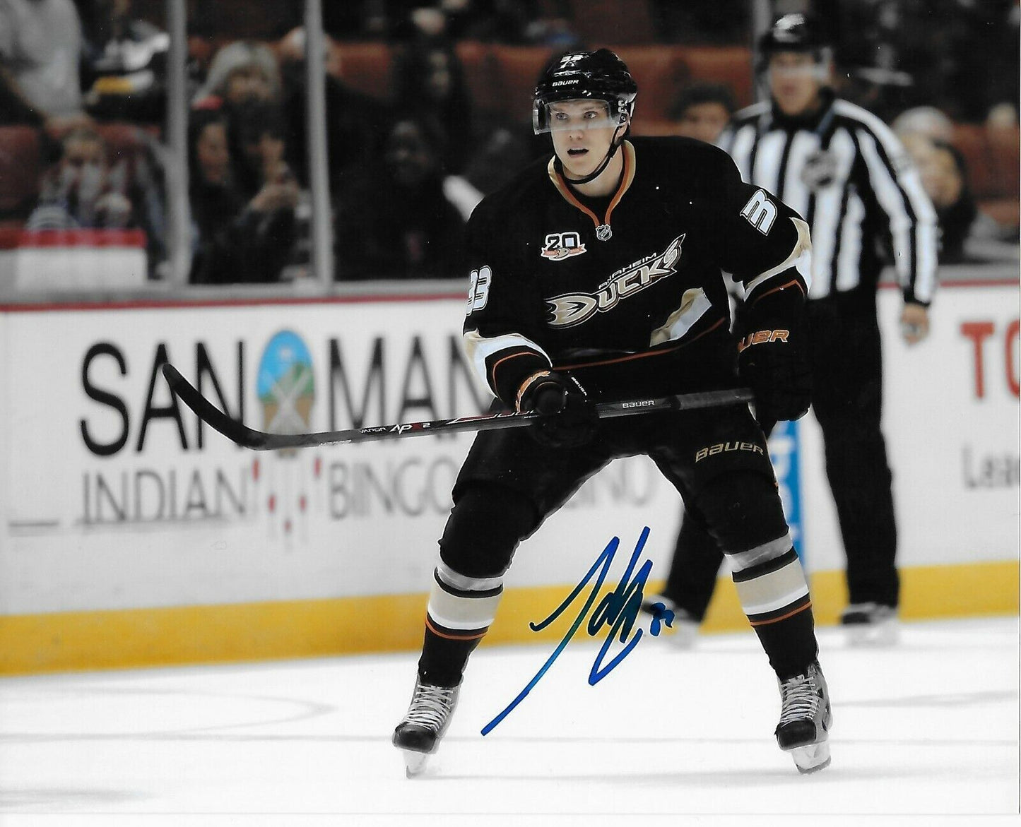 Autographed Anaheim Ducks Jakob Silfverberg  8x10 Photo Original