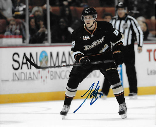 Autographed Anaheim Ducks Jakob Silfverberg  8x10 Photo Original
