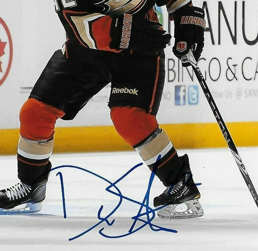 Autographed Anaheim Ducks Dan Sexton  8x10 Photo Original