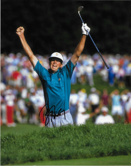 Autographed Bob Tway PGA Golf  8x10 Photo Original