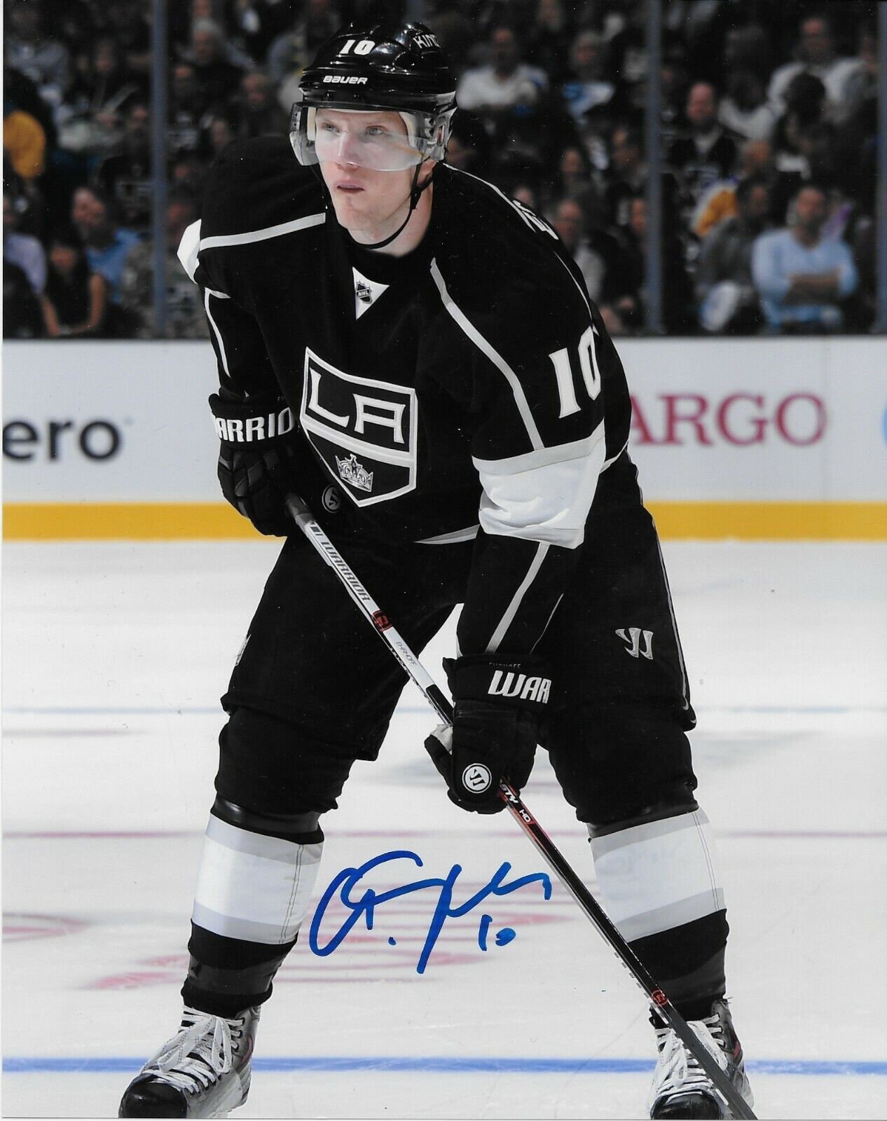 Autographed Los Angeles Kings Christian Ehrhoff 8x10 Photo Original