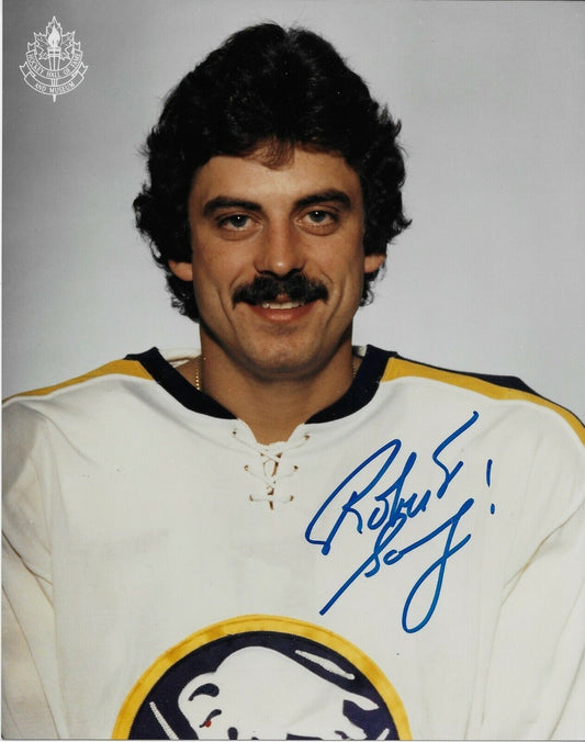 Autographed Buffalo Sabres Robert Sauve 8x10 Photo Original