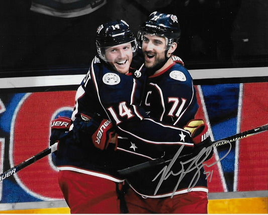 Autographed Columbus Blue Jackets Nick Foligno 8x10 Photo Original