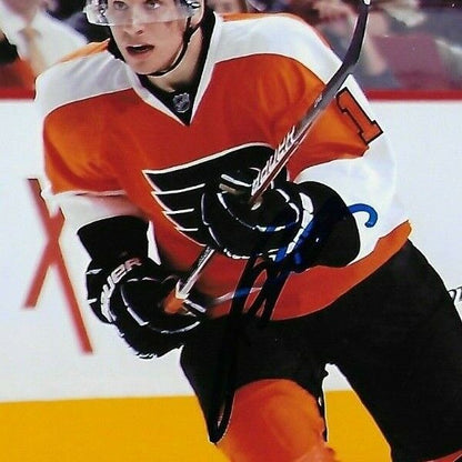 Auto. Toronto Maple Leafs Luke Schenn + Philadelphia Flyers Brayden Schenn 8x10