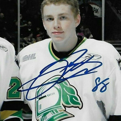 Auto. London Knights Sam Gagner Sergei Kostitsyn Patrick Kane 8x10 Photo Orignal