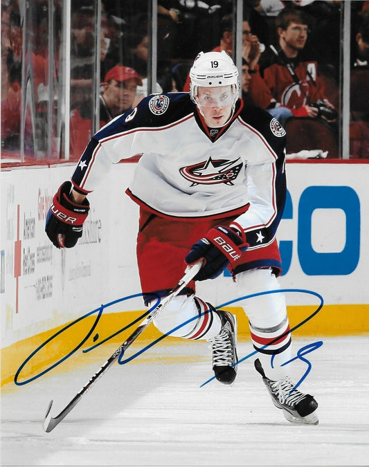 Autographed Columbus Blue Jackets Ryan Johansen 8x10 Photo #2 Original