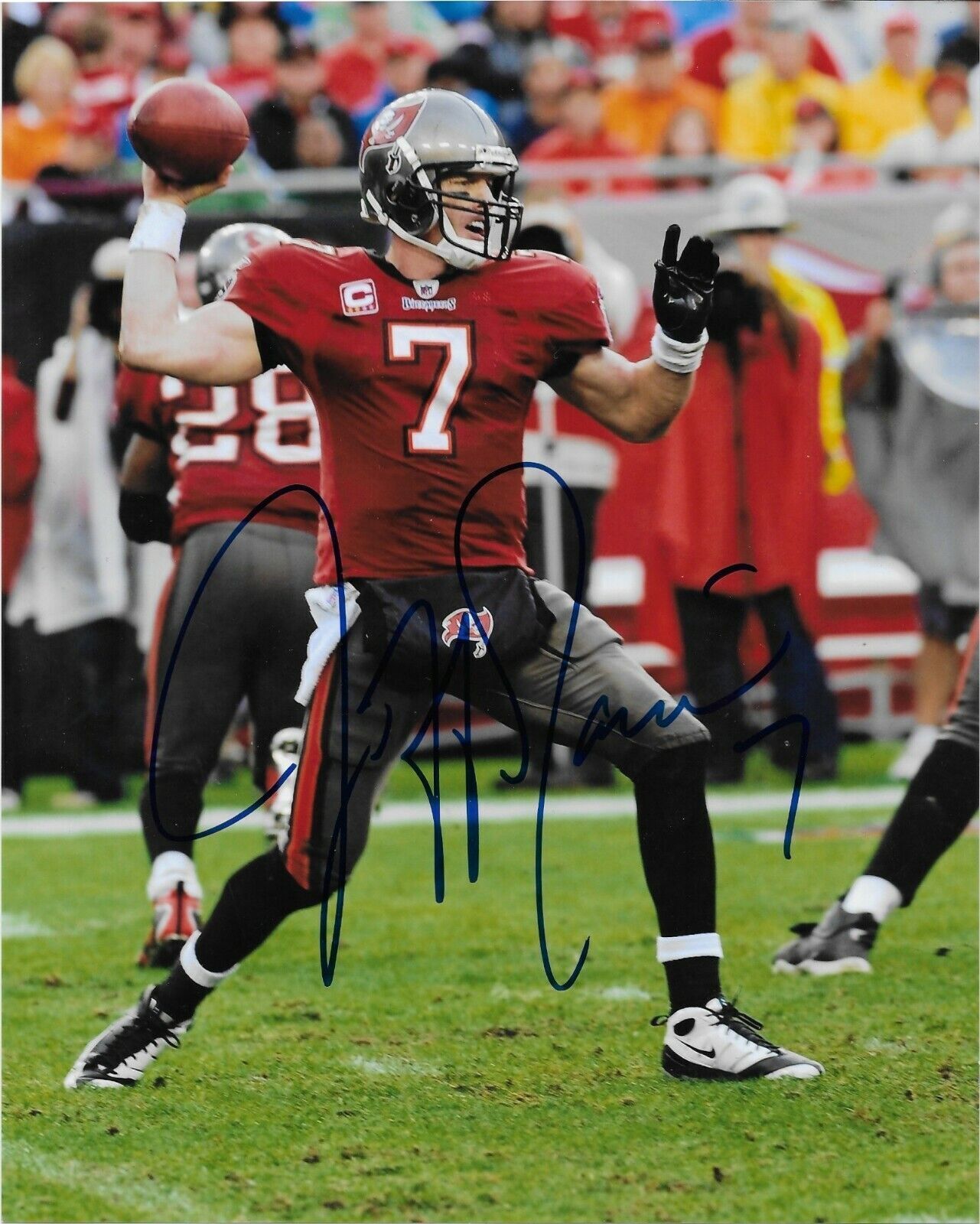 Autographed Tampa Bay Buccaneers Jeff Garcia 8x10 Photo Original